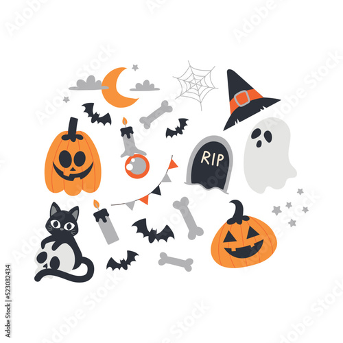Halloween Collection | Farmhouse | EPS10