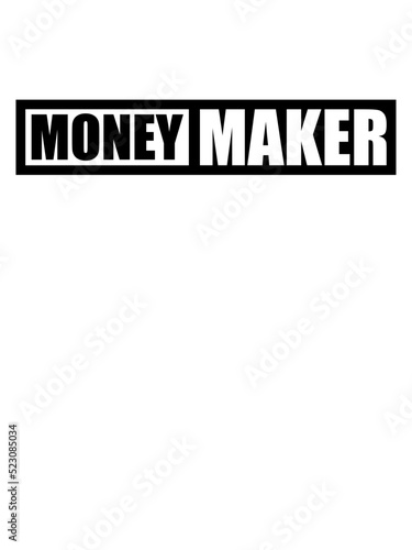 Logo Text Money Maker 