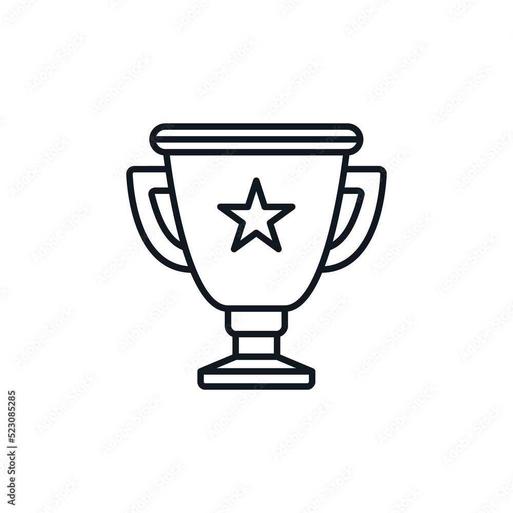 Cup icon. First prize. Symbol of competition, leadership. School, sport concept.
Can be used in social media, packaging, typographic and web design. Vector illustration isolated on white background. Cup icon. First prize. Symbol of competition, leadership. School, sport concept.
Can be used in social media, packaging, typographic and web design. Vector illustration isolated on white background.