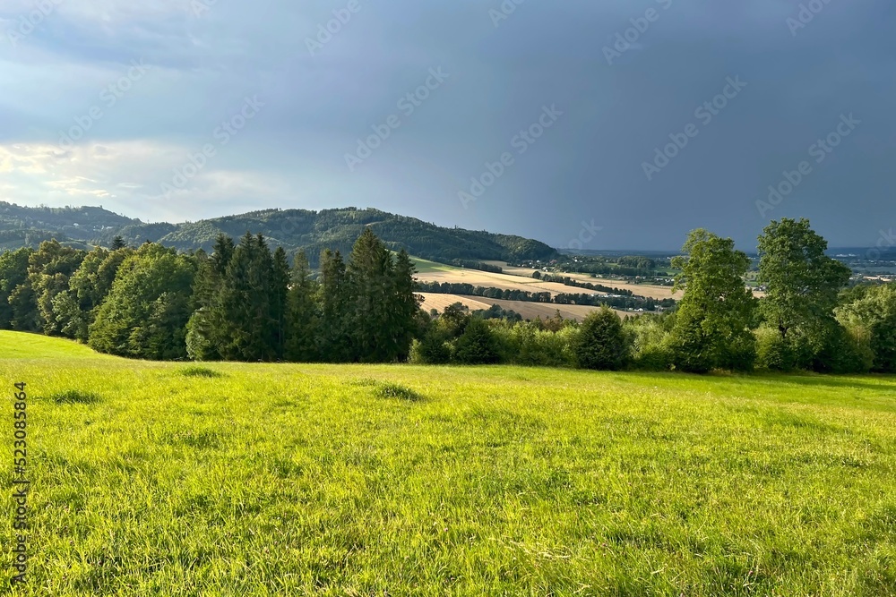 Obraz premium a summer storm is coming