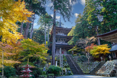 若狭小浜 明通寺の秋