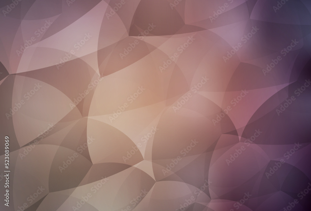 Obraz premium Dark Pink vector layout with lines, triangles.