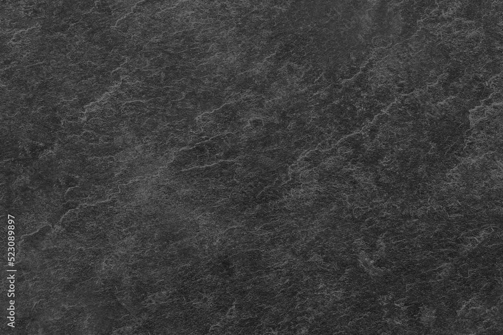 Obraz premium Dark grey black slate background or texture.