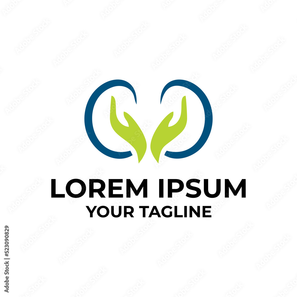 kidney logo vector design template kidney logo vector design template