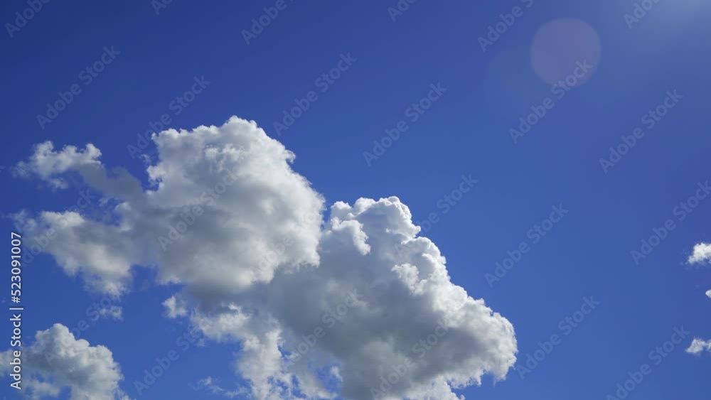 Sky Time Lapse. Cloudy sky in good sunny weather. Sky Time Lapse. Cloudy sky in good sunny weather.