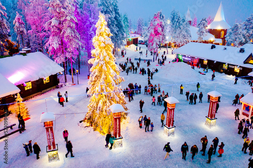 THE NORTH POLE - ARCTIC CIRCLE - ROVANIEMI, FINLAND