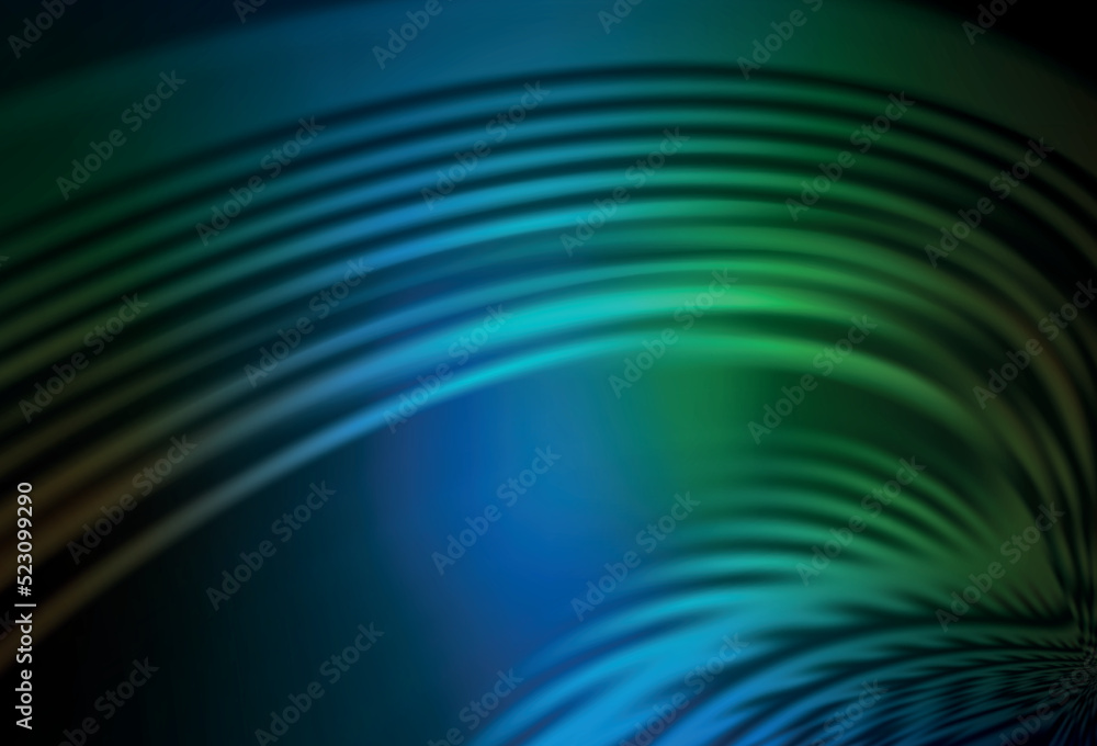 Fototapeta premium Dark Blue, Green vector abstract bright template.