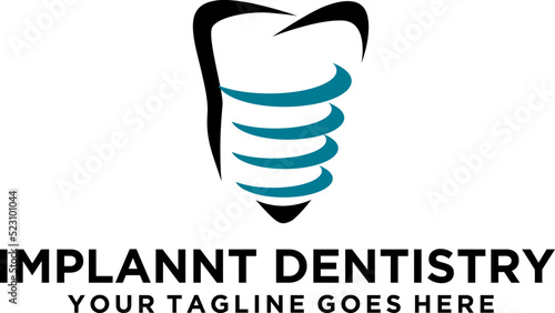Implant Dentistry Clinic logo design