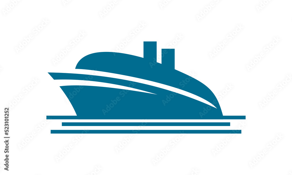 Fototapeta premium cruise vector illustration