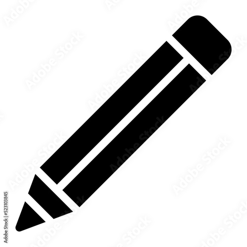 pencil glyph icon