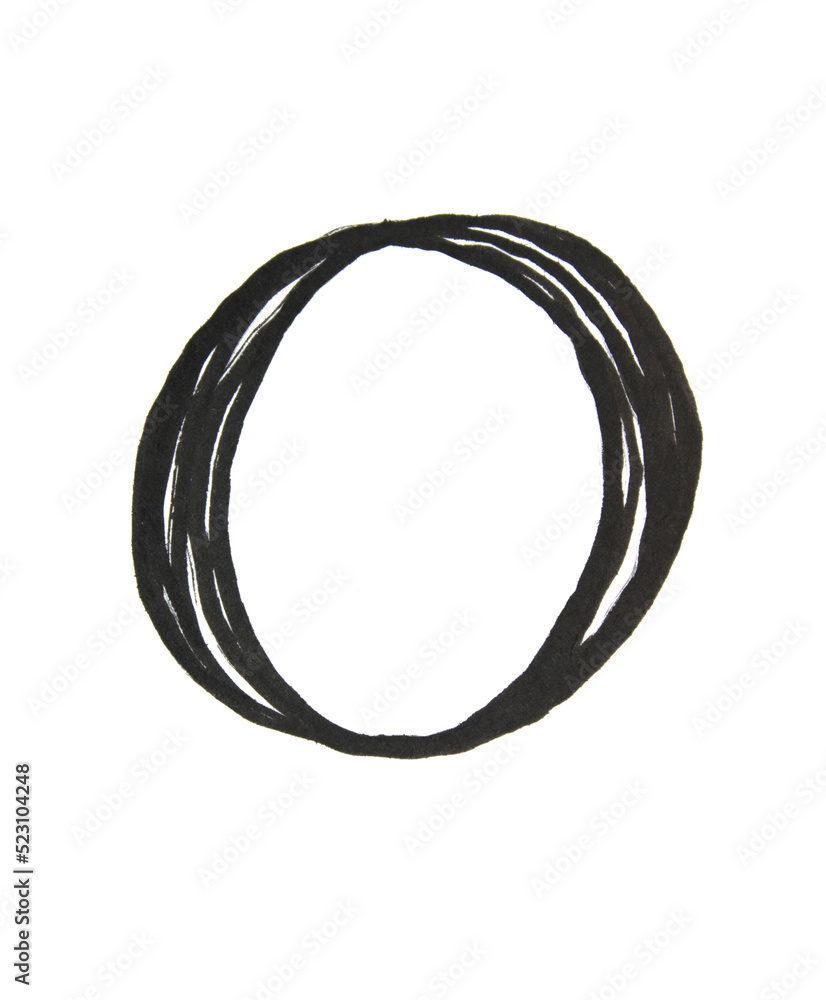 Hand-drawn lettering number zero isolated on white background. Object 0 drawing black marker. Calligraphy art for writing card, notebook sketch book, sticker. Creative doodle clipart for planners Hand-drawn lettering number zero isolated on white background. Object 0 drawing black marker. Calligraphy art for writing card, notebook sketch book, sticker. Creative doodle clipart for planners