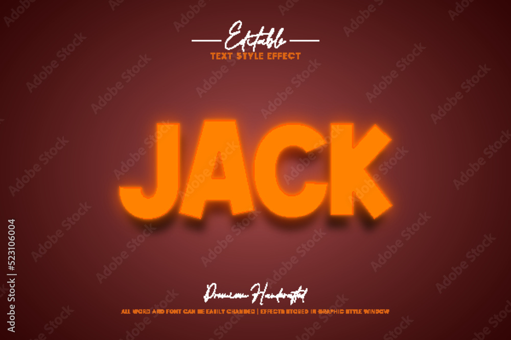 Jack O’Lantern Editable Text Style Effect Jack O’Lantern Editable Text Style Effect
