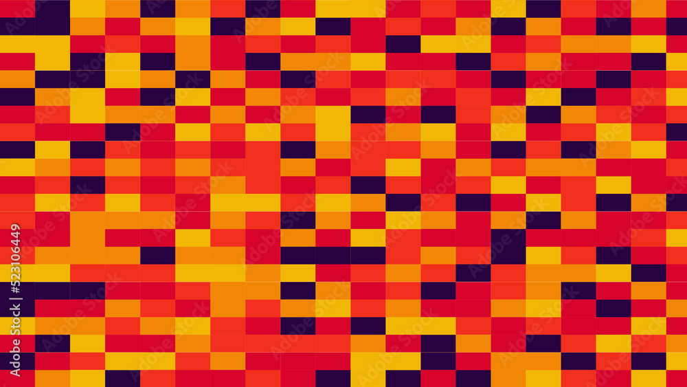 red and orange geometric pattern, seamless wallpaper red and orange geometric pattern, seamless wallpaper