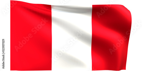 Free Download Flag of Peru 3d render. - GFXLoad