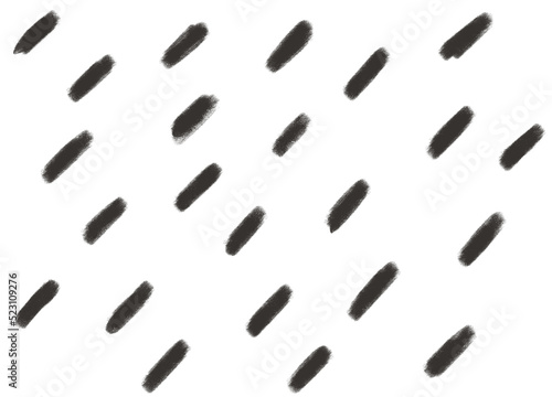 Rain dots boho shape and line abstract organic hand drawn illustration