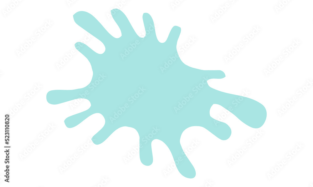 light blue splash light blue splash