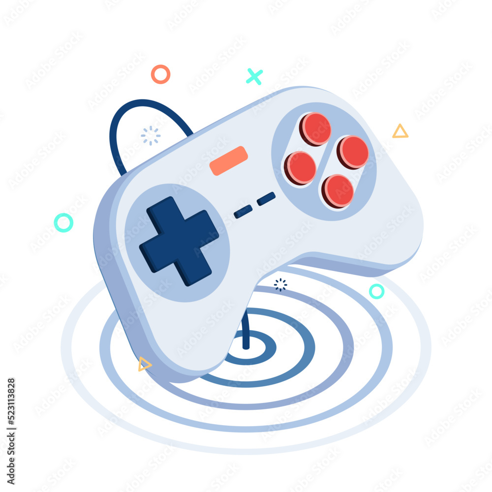 Isometric Game Controller or Gamepad Isometric Game Controller or Gamepad