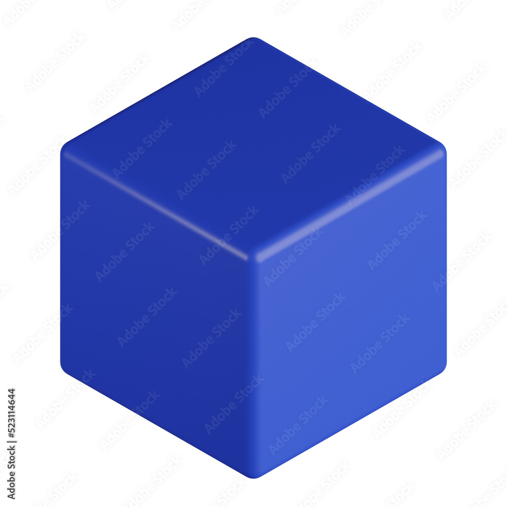 Fototapeta premium blockchain 3d render icon