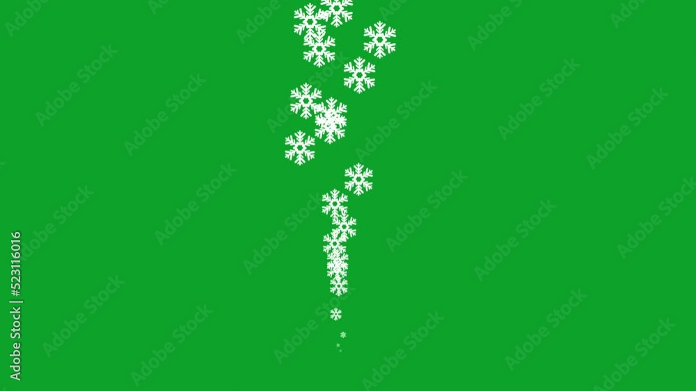 Snow falling down slowly 4K animation on Green screen. Christmas falling snow. Snowfall in holidays on chroma key background. Snow falling down slowly 4K animation on Green screen. Christmas falling snow. Snowfall in holidays on chroma key background.