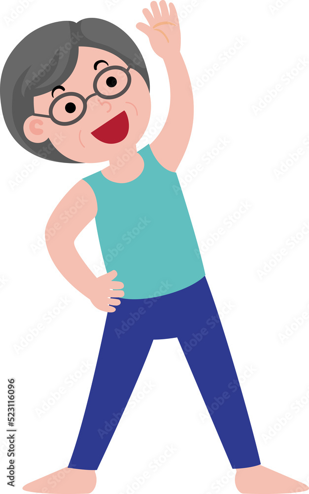 old man exercise old man exercise