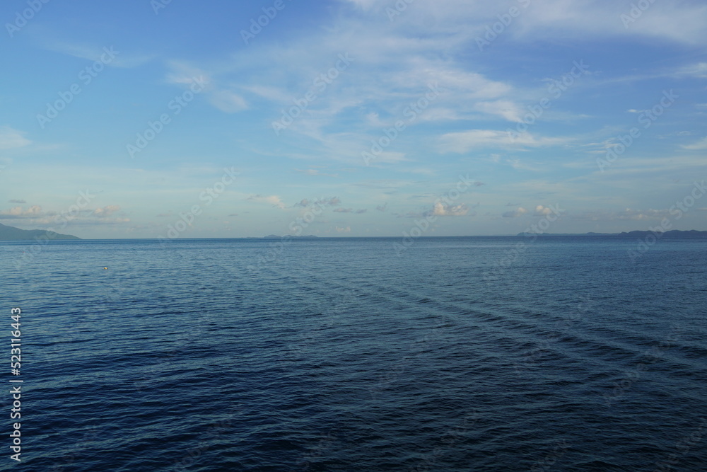 Obraz premium view from the sea