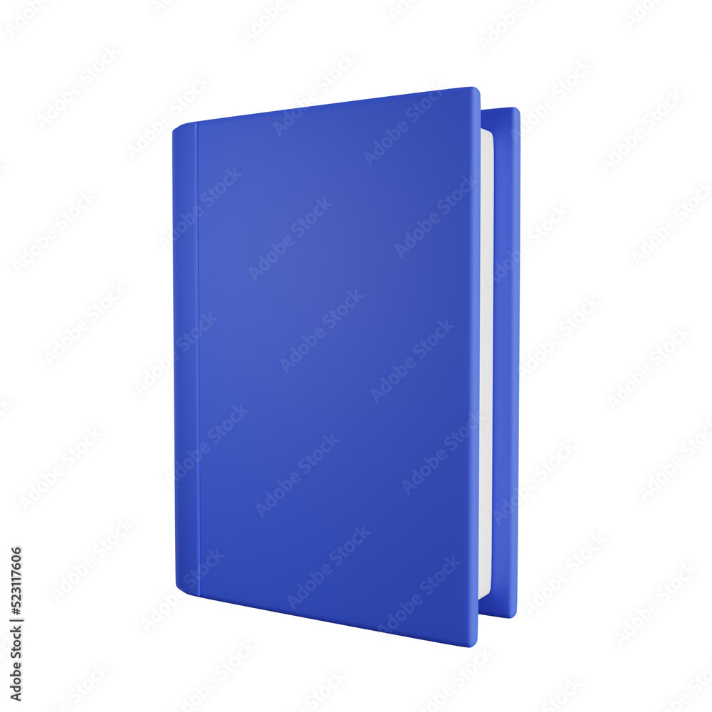 book 3d render icon book 3d render icon