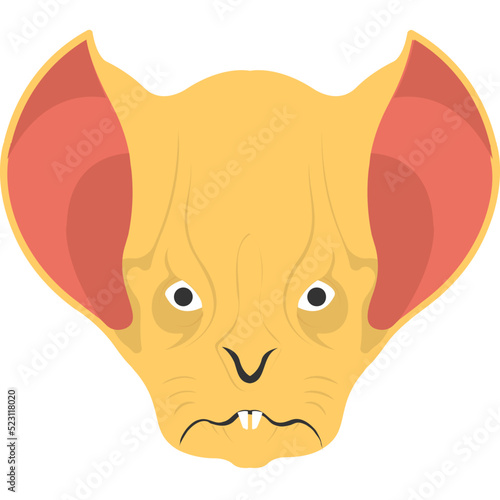 Dragon Bat Flat Icons