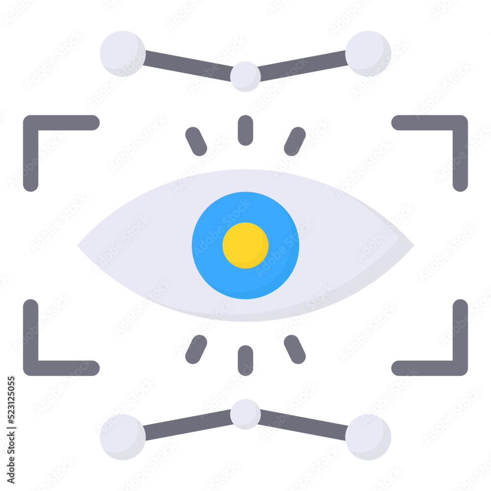 vision flat icon vision flat icon