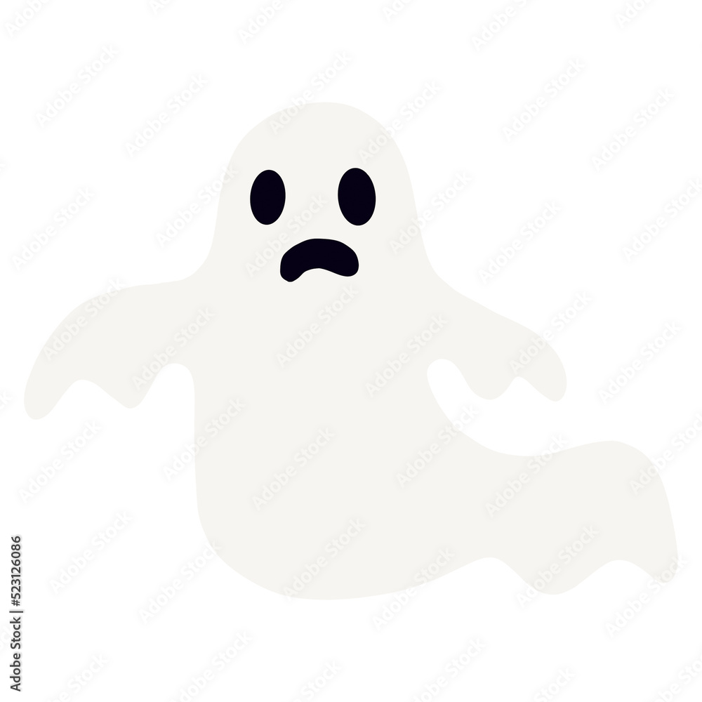 cute ghosts spook horror for Halloween day cute ghosts spook horror for Halloween day
