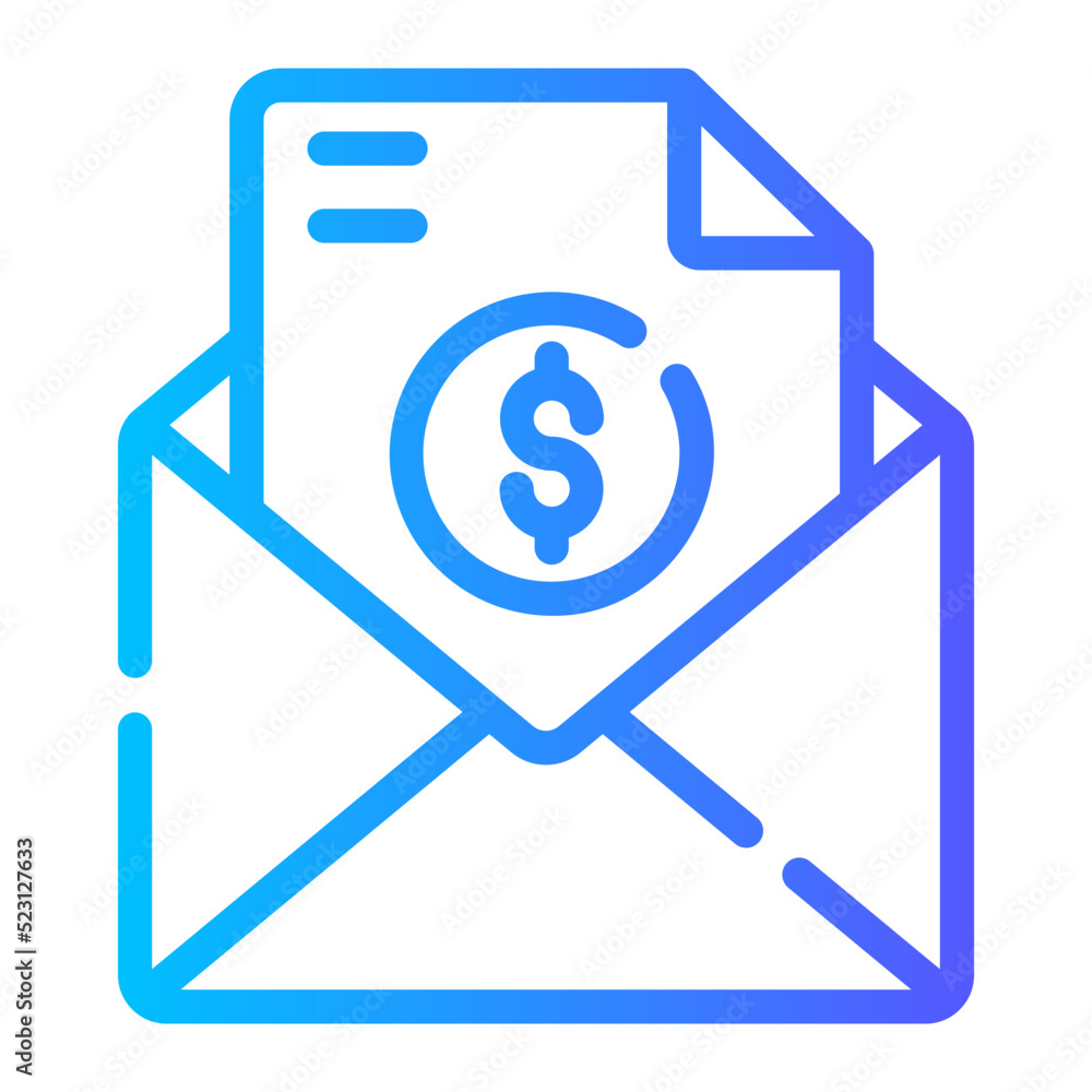bribe gradient icon bribe gradient icon
