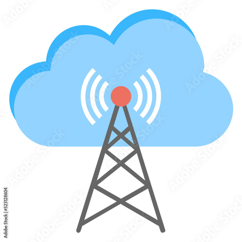 Cloud Wifi Tower