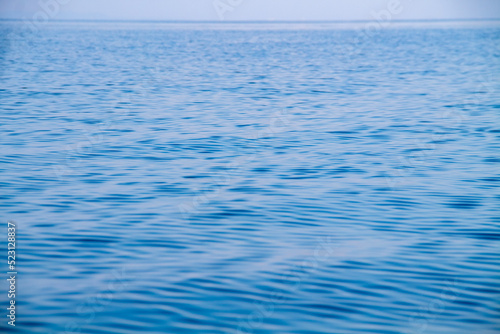 Blue sea water wave texture shape background