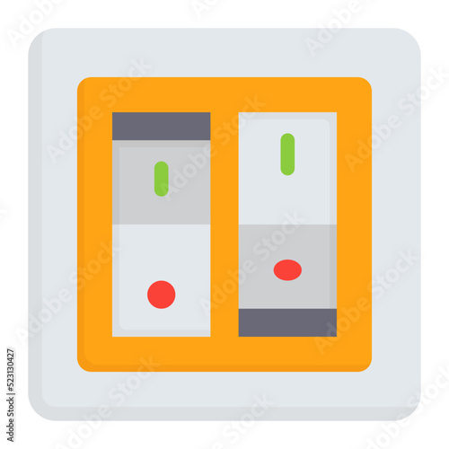 switches flat icon