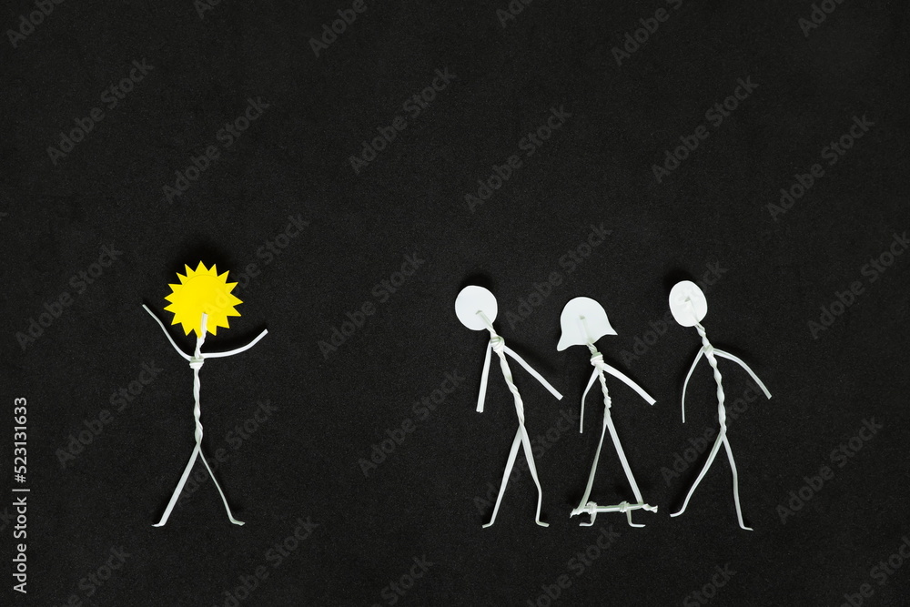 Spread positivity and be a ray of sunshine or light to other people ...