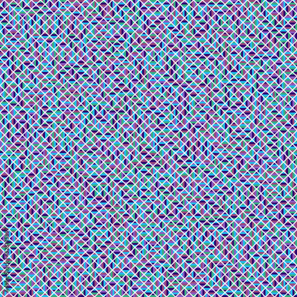 Color Rhombus tile tessellation pattern illustration Color Rhombus tile tessellation pattern illustration
