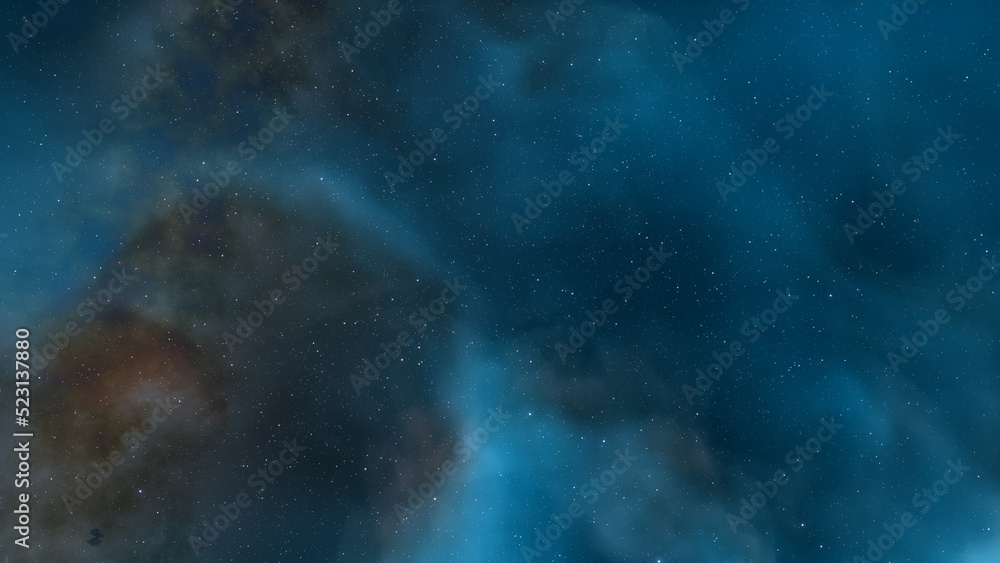 Fototapeta premium Night sky - Universe filled with stars, nebula and galaxy