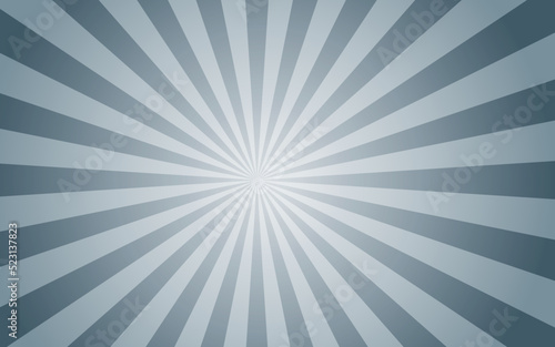 Sun rays retro vintage style on gray background, Sunburst pattern background. Rays. Summer banner vector illustration