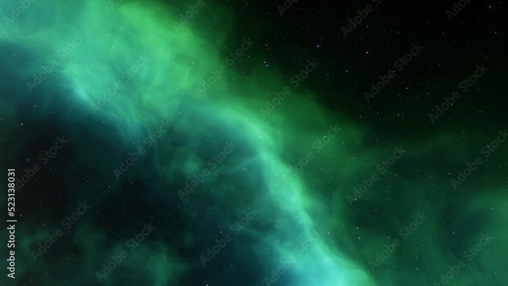 Fototapeta premium nebula gas cloud in deep outer space