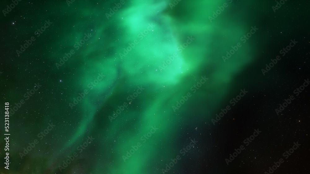 Fototapeta premium Night sky - Universe filled with stars, nebula and galaxy 