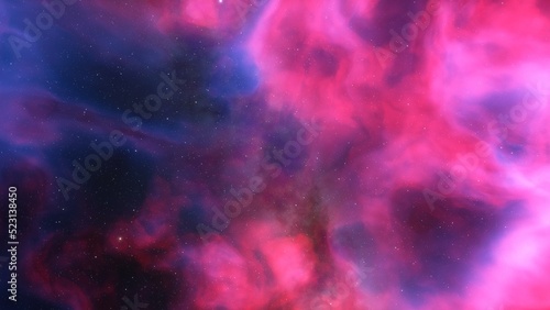 Night sky - Universe filled with stars, nebula and galaxy 