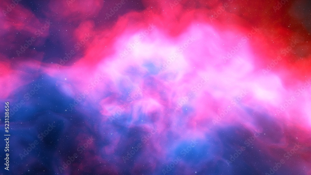 Deep space nebula with stars. Bright and vibrant Multicolor Starfield Infinite space outer space background with nebulas and stars. Star clusters, nebula outer space background 3d render
Deep space nebula with stars. Bright and vibrant Multicolor Starfield Infinite space outer space background with nebulas and stars. Star clusters, nebula outer space background 3d render