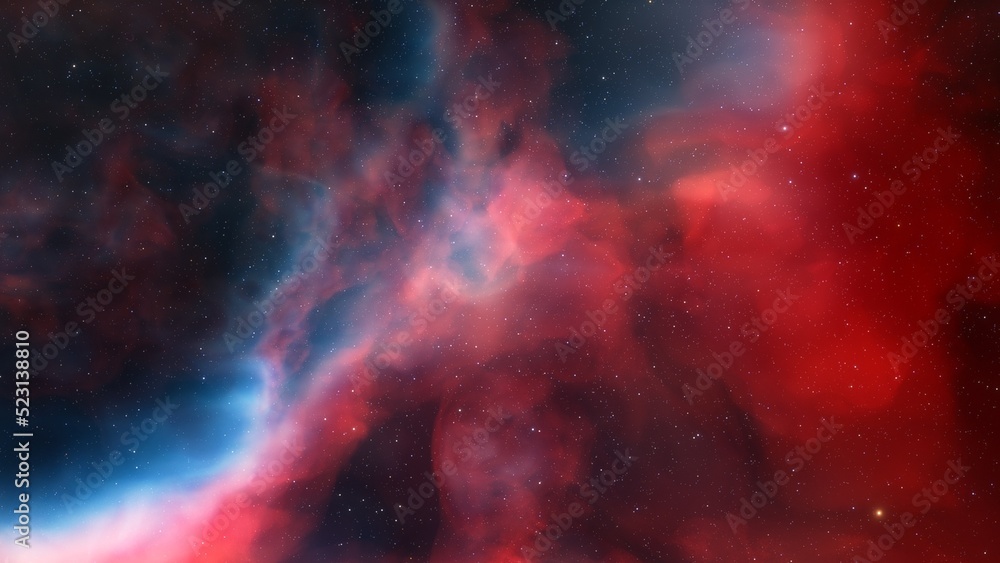 Space nebula, for use with projects on science, research, and education. Illustration
Space nebula, for use with projects on science, research, and education. Illustration