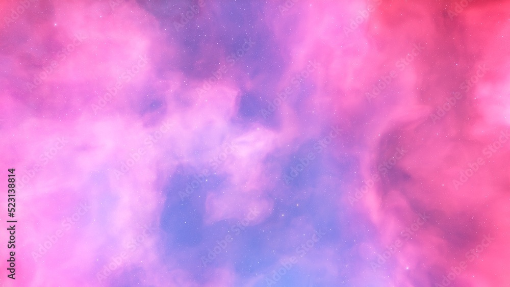 Space nebula, for use with projects on science, research, and education. Illustration
