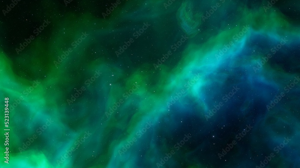 Obraz premium nebula gas cloud in deep outer space 