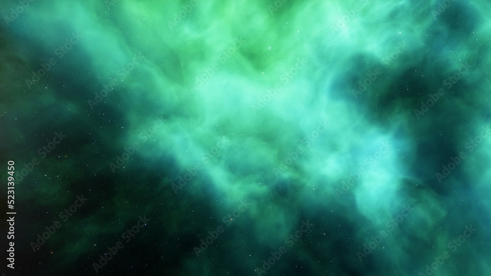 Fototapeta premium nebula gas cloud in deep outer space 