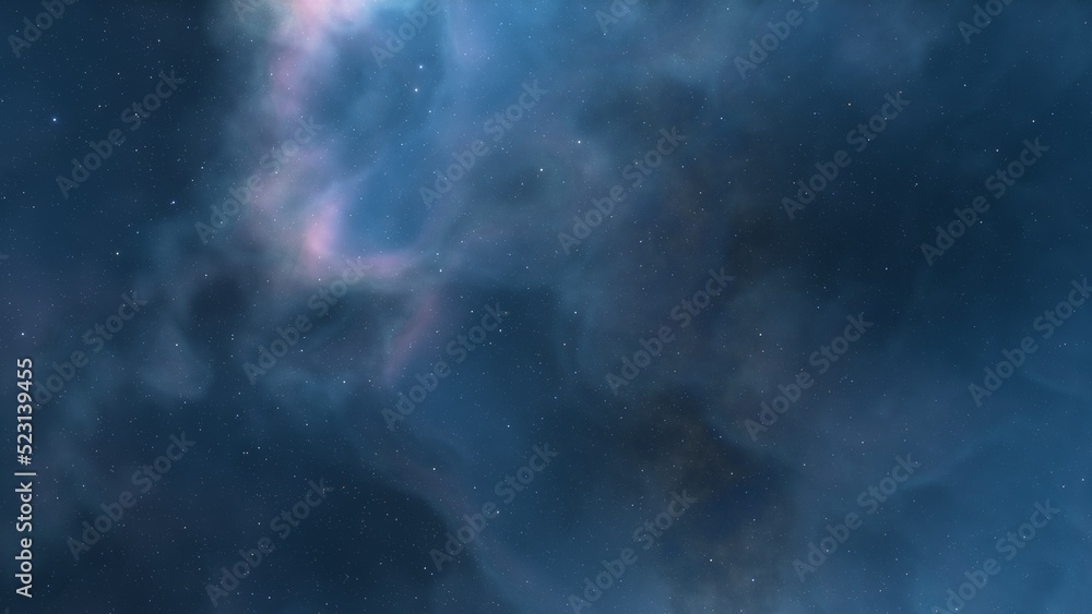 Fototapeta premium nebula gas cloud in deep outer space