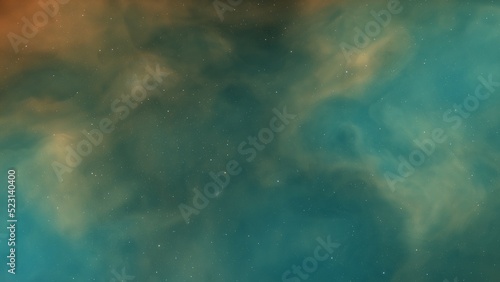 Deep space nebula with stars. Bright and vibrant Multicolor Starfield Infinite space outer space background with nebulas and stars. Star clusters, nebula outer space background 3d render  © ANDREI