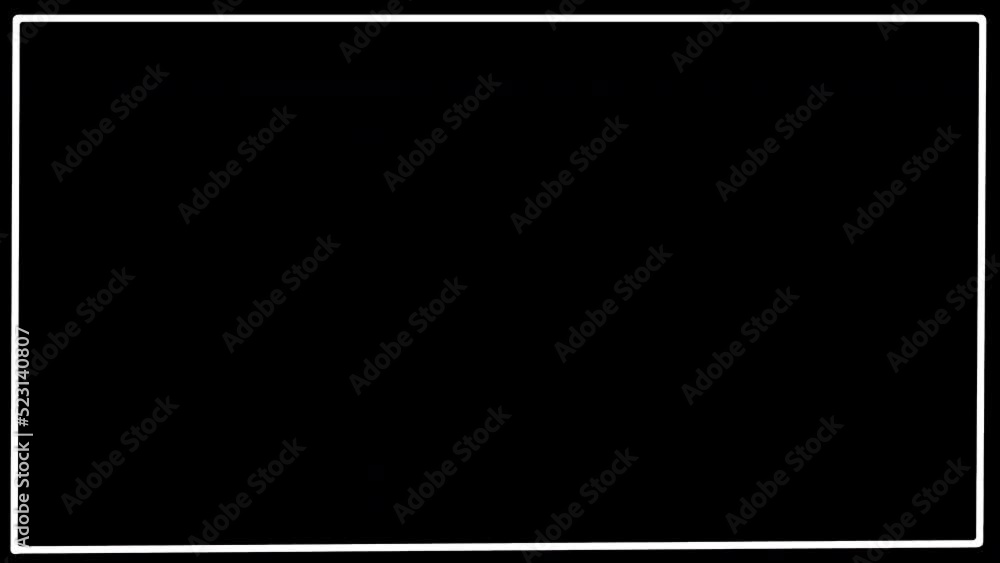 Hand drawn border frame animation. Animated border design. Hand drawn border frame animation. Animated border design.