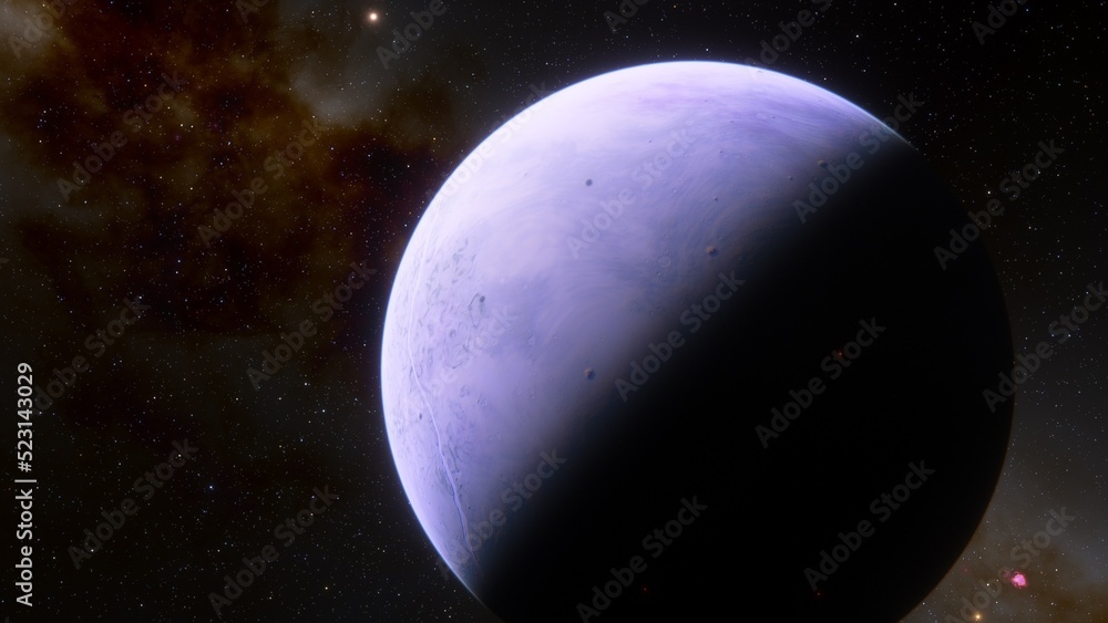 super-earth planet, realistic exoplanet, planet suitable for colonization, earth-like planet in far space, planets background 3d render
super-earth planet, realistic exoplanet, planet suitable for colonization, earth-like planet in far space, planets background 3d render