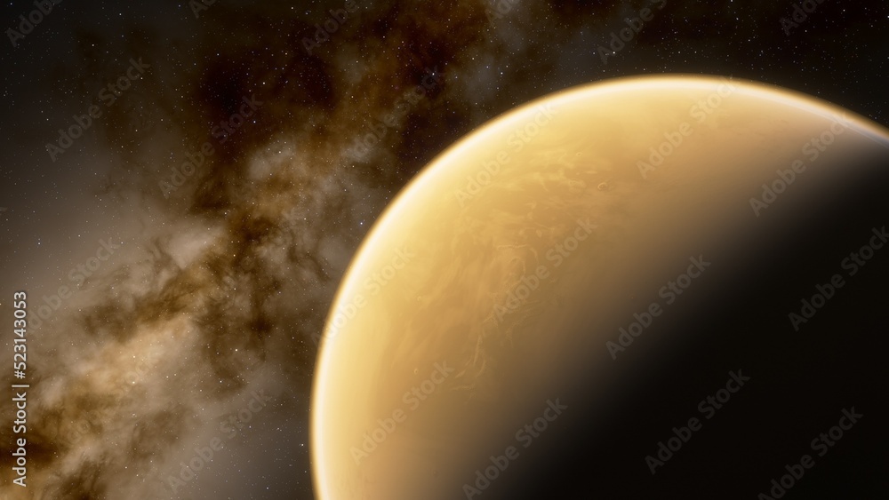 super-earth planet, realistic exoplanet, planet suitable for colonization, earth-like planet in far space, planets background 3d render
super-earth planet, realistic exoplanet, planet suitable for colonization, earth-like planet in far space, planets background 3d render